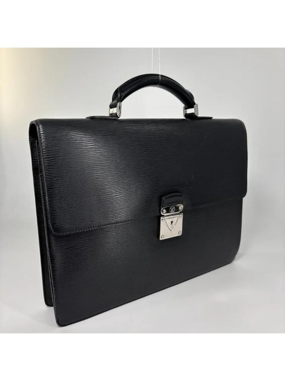 Louis Vuitton Super Epi Robusto 1 Black Leather Business
